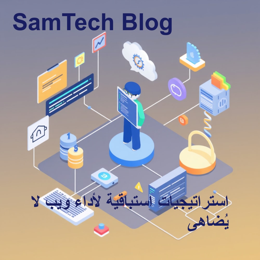 تصوير مفاهيمي لعملية تصحيح أخطاء الأداء وتحسينها