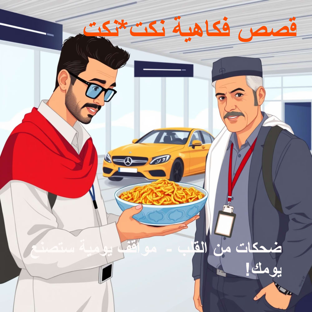 صورة توضيحية للموقف الكوميدي الثاني