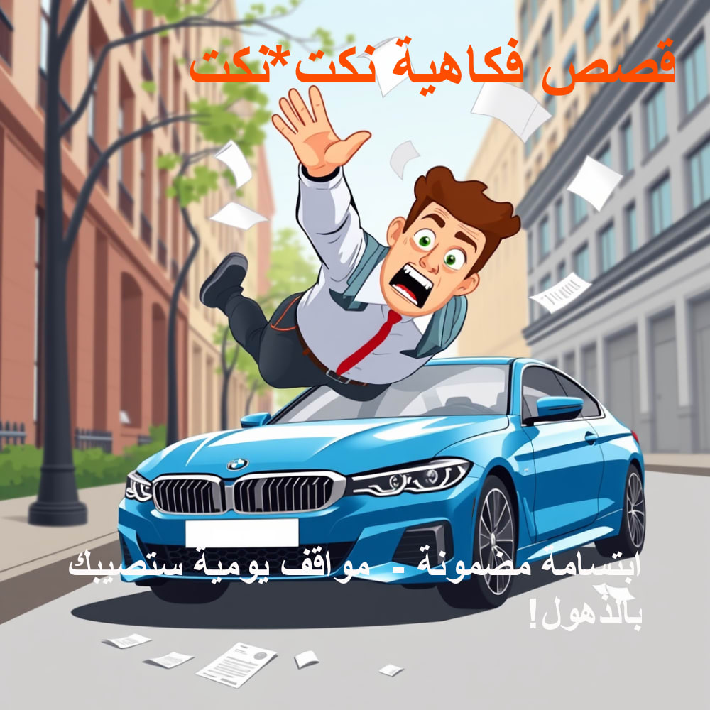 صورة توضيحية للموقف الكوميدي الثاني