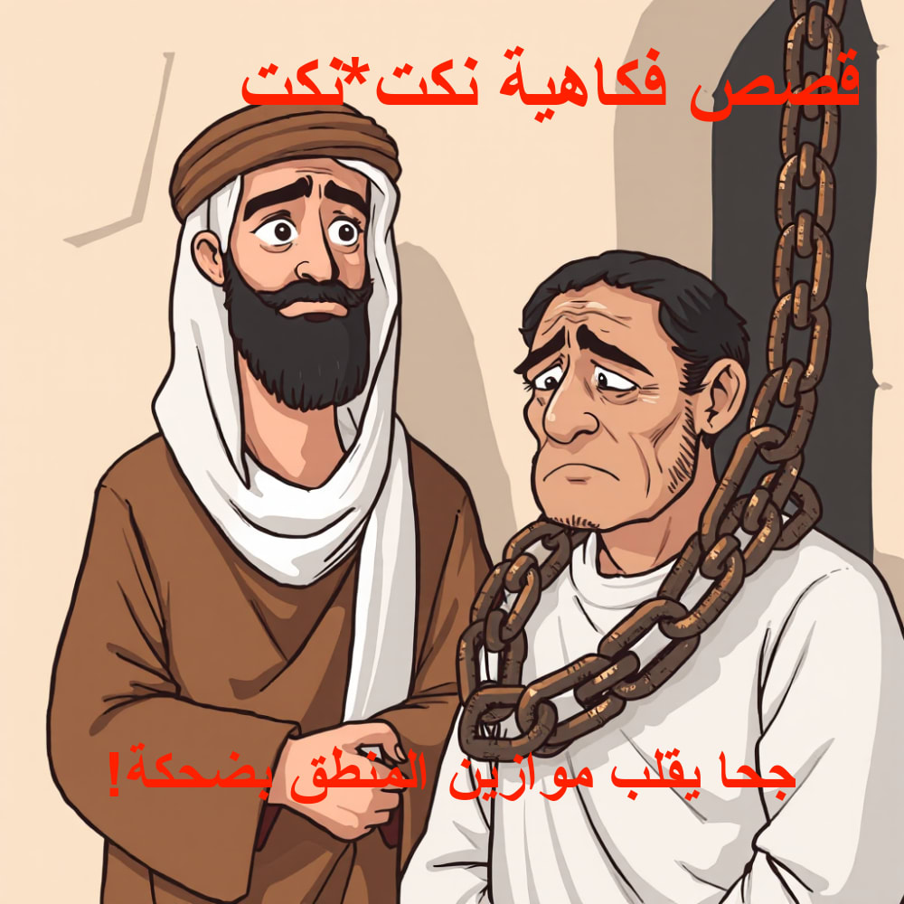 نظرة جحا الفريدة: نوادر اجتماعية تقلب المنطق وتثير الضحك! نظرة جحا الفريدة: نوادر اجتماعية تقلب المنطق وتثير الضحك!