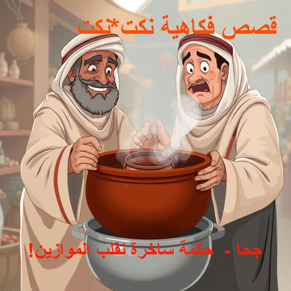 فن جحا الساخر: كيف تحوّل المصائب إلى مكاسب وتفحم الطماعين بذكاء!