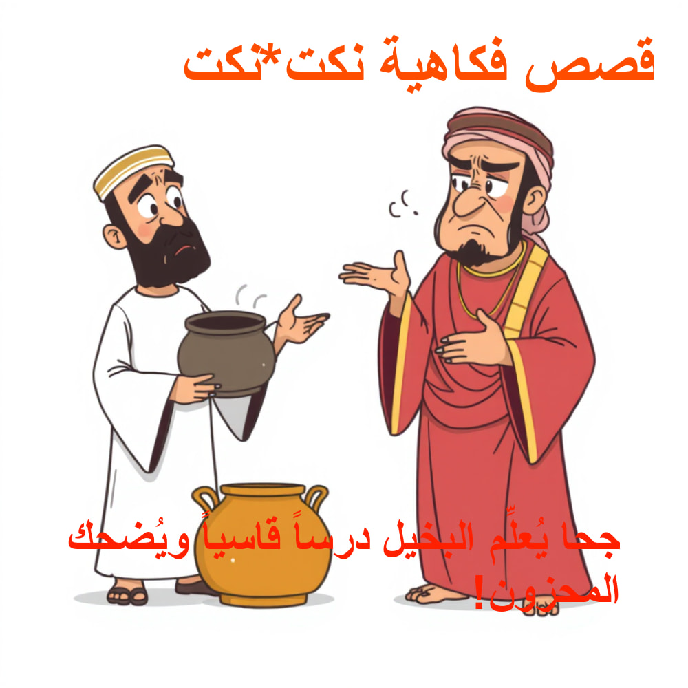 جحا يقلب الطاولة: نوادر عن الطمع والحكمة لا تفوتك!