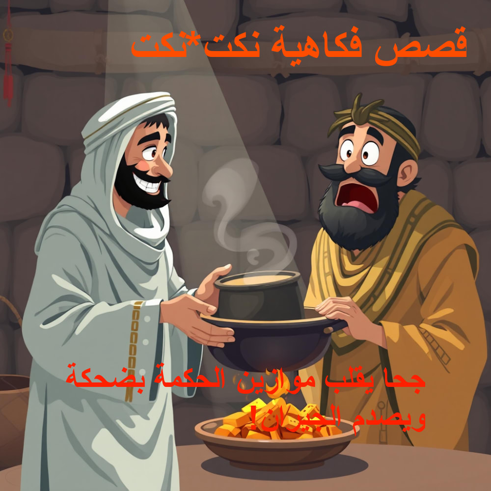 نوادر جحا الساخرة: موقفان يقلبان المنطق ويكشفان حكمة لا تُنسى!