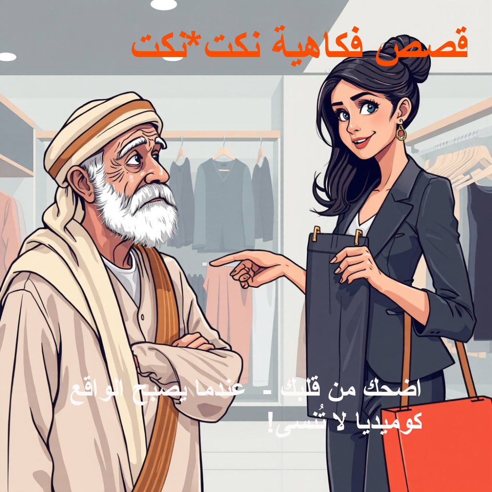صورة توضيحية للموقف الكوميدي الثاني