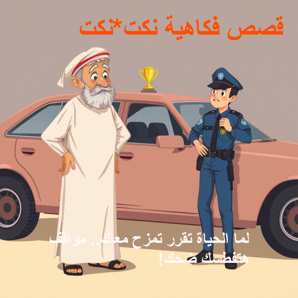 صورة توضيحية للموقف الكوميدي الثاني