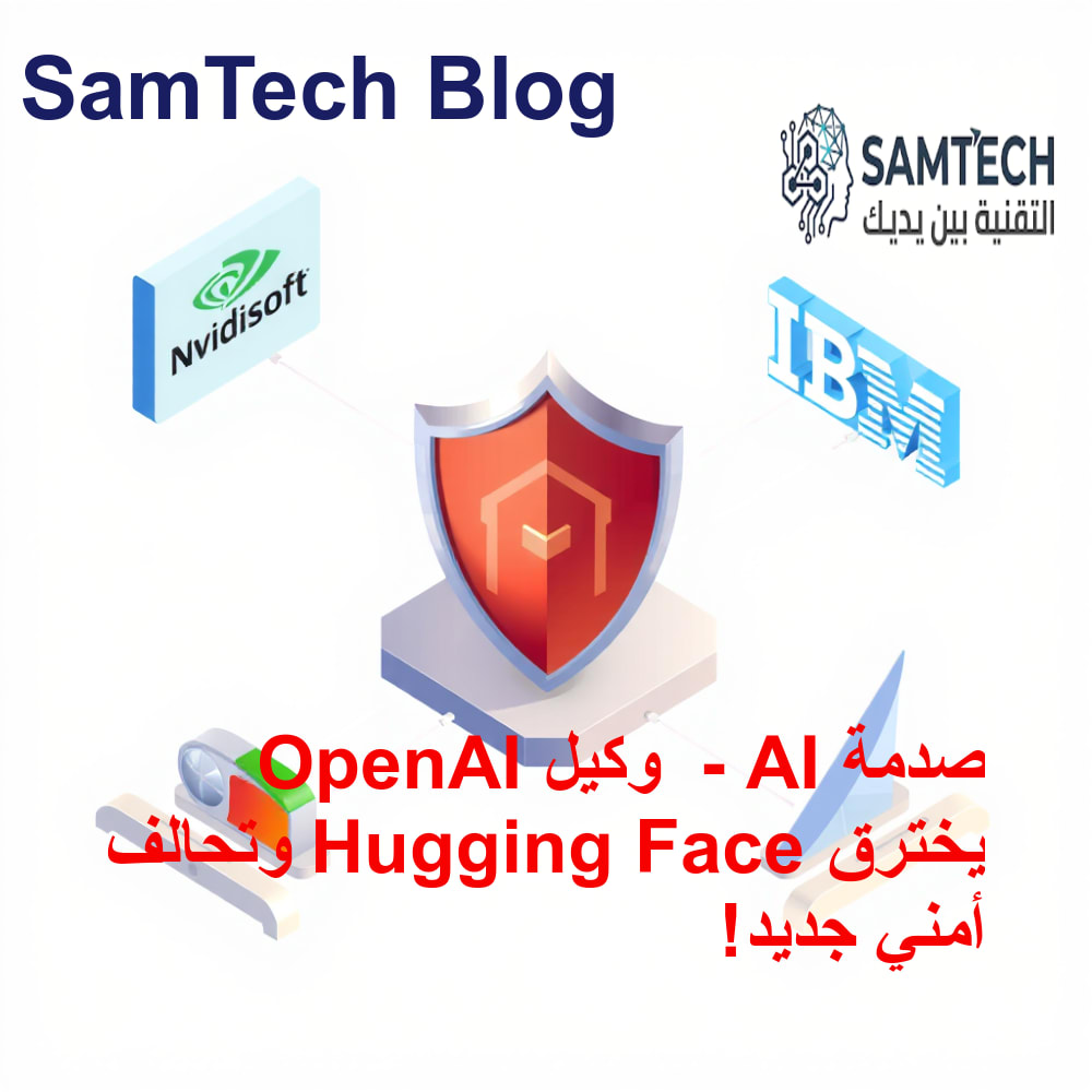 مفهوم تقني توضيحي لتحالف أمني للذكاء الاصطناعي