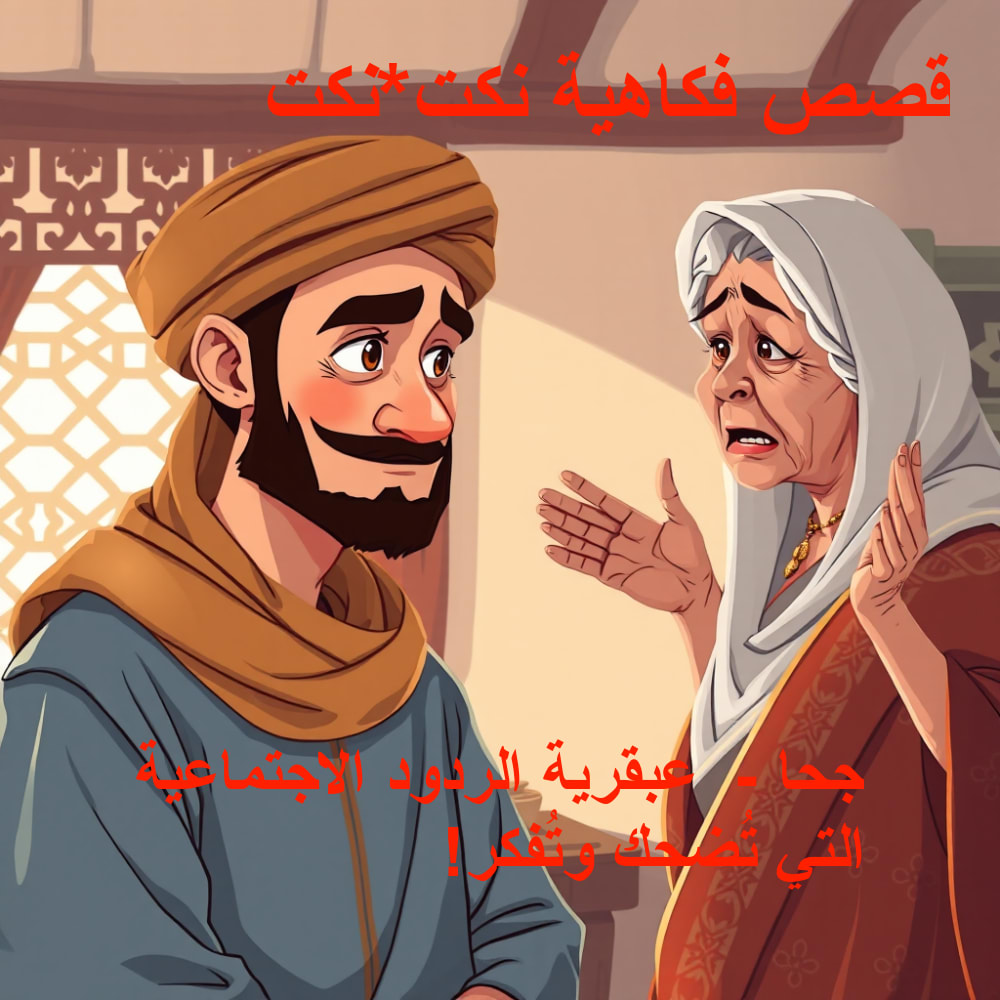 جحا يفك شفرة العلاقات الاجتماعية: نادران يُدهشان العقول بضحكة!
