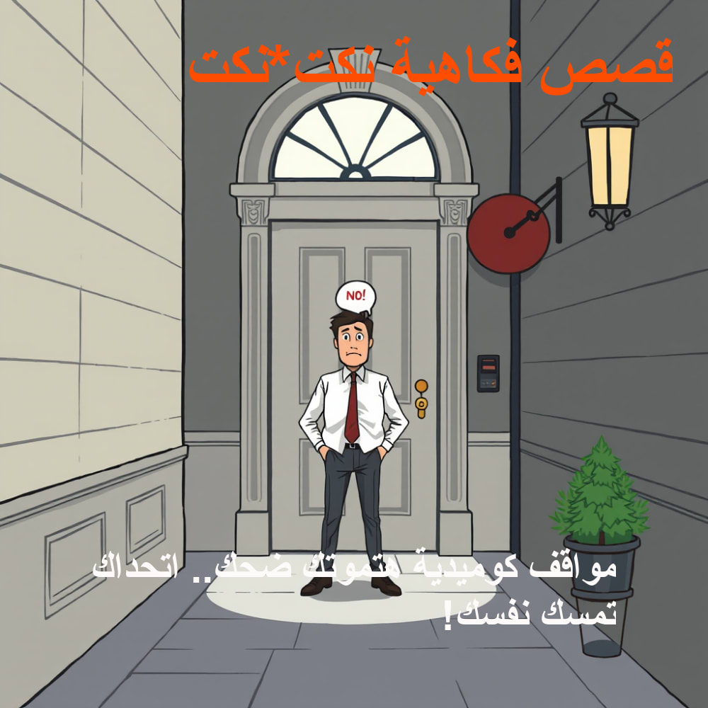 صورة توضيحية للموقف الكوميدي الثاني