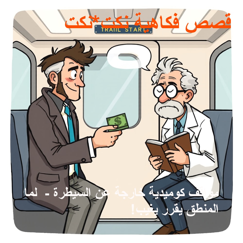 صورة توضيحية للموقف الكوميدي الثاني