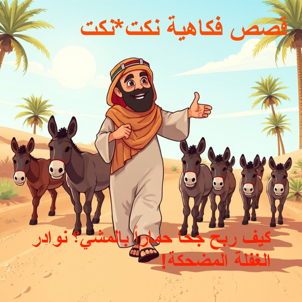 نوادر الغفلة الطريفة: قصتان لجحا تكشفان أسرار المنطق الضاحك!