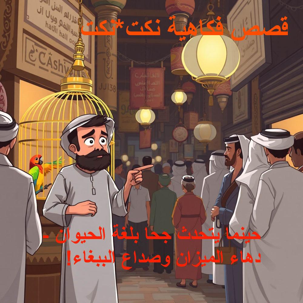 2 من نوادر جحا مع الحيوانات: كيف هزم منطق الموازين وفضح ضجيج الببغاء؟