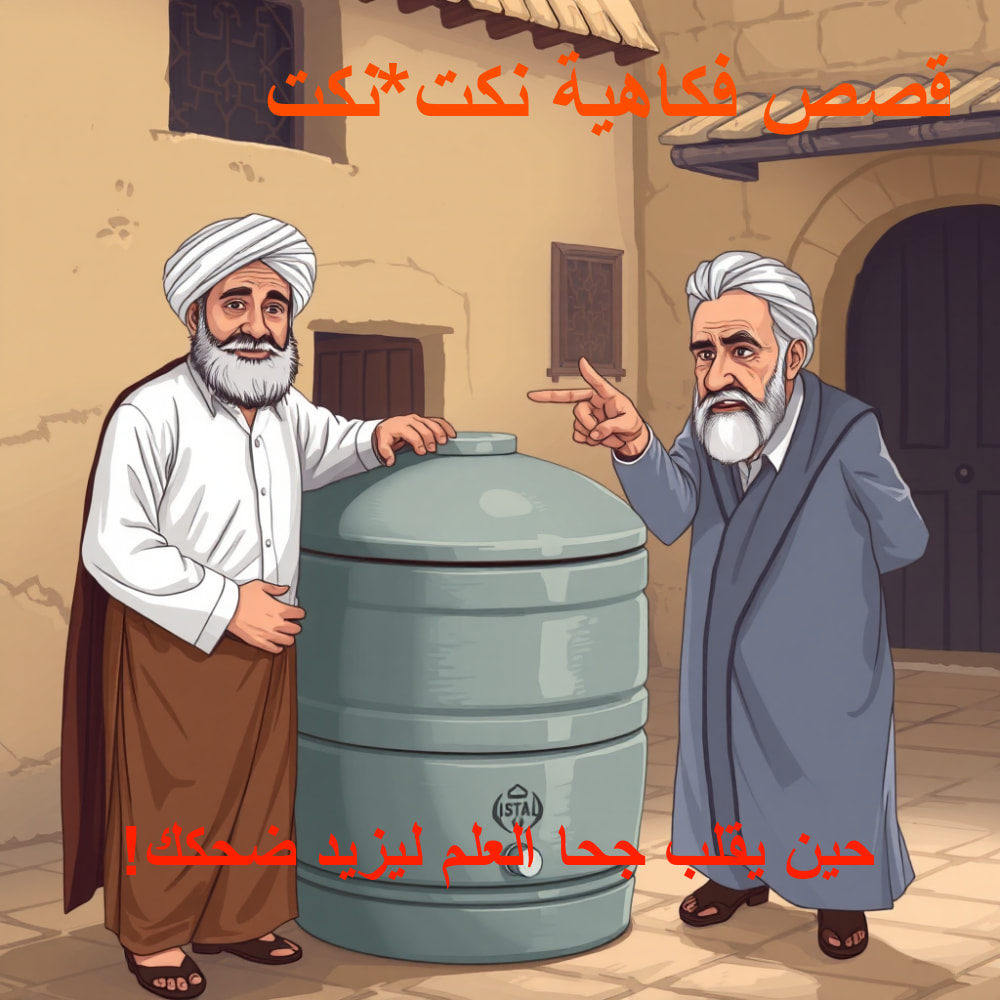 جحا يكسر قواعد المنطق: نادران يكشفان أذكى طرق تسريع الحمير وطلاء الجِبَاب!