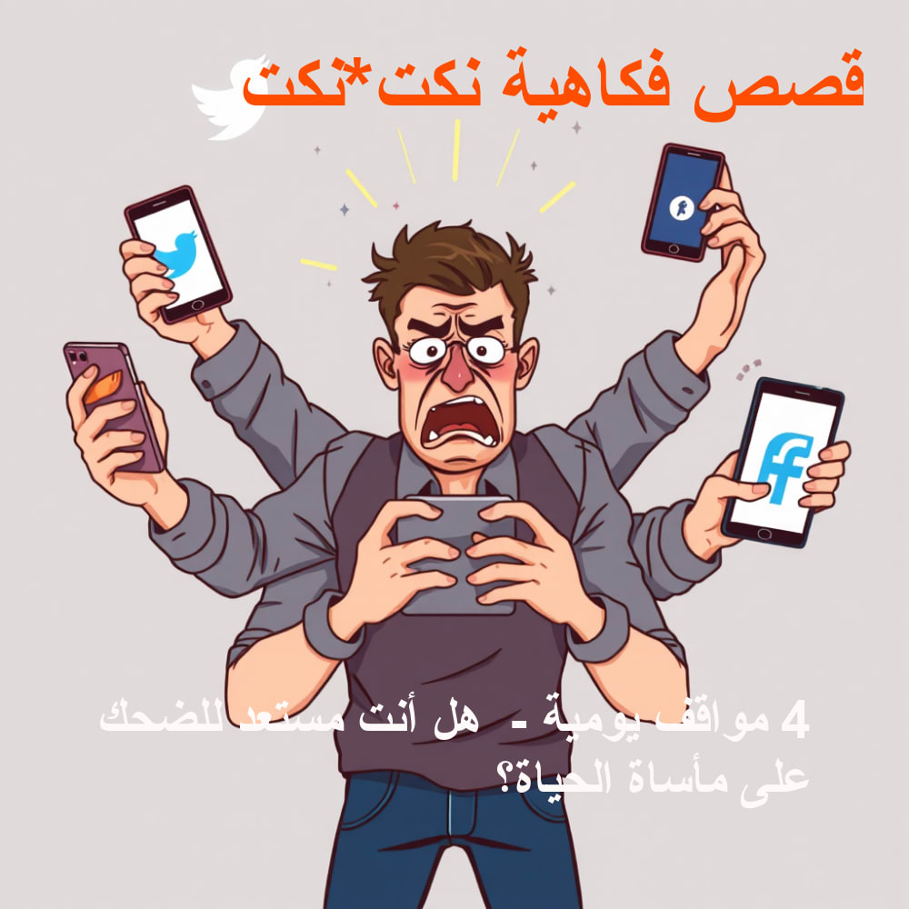 صورة توضيحية للموقف الكوميدي الثاني
